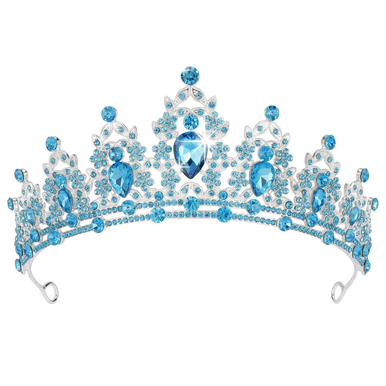 Blue Princess Tiara, Birthday Tiara Gift, Heart Shaped Crystal Crown, Costume Headpiece, Elsa Dress-up Accessories
Blue Princess Tiara, Birthday Tiara Gift, Heart Shaped Crystal Crown, Costume Headpiece, Elsa Dress-up Accessories