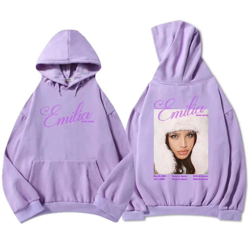 Emilia Mernes Tour 2025 Printing Hoodies Singer Graphic Men/Women Sweatshirts Long Sleeve Unisex Streetwear Printing Clothing
Emilia Mernes Tour 2025 Printing Hoodies Singer Graphic Men/Women Sweatshirts Long Sleeve Unisex Streetwear Printing Clothing