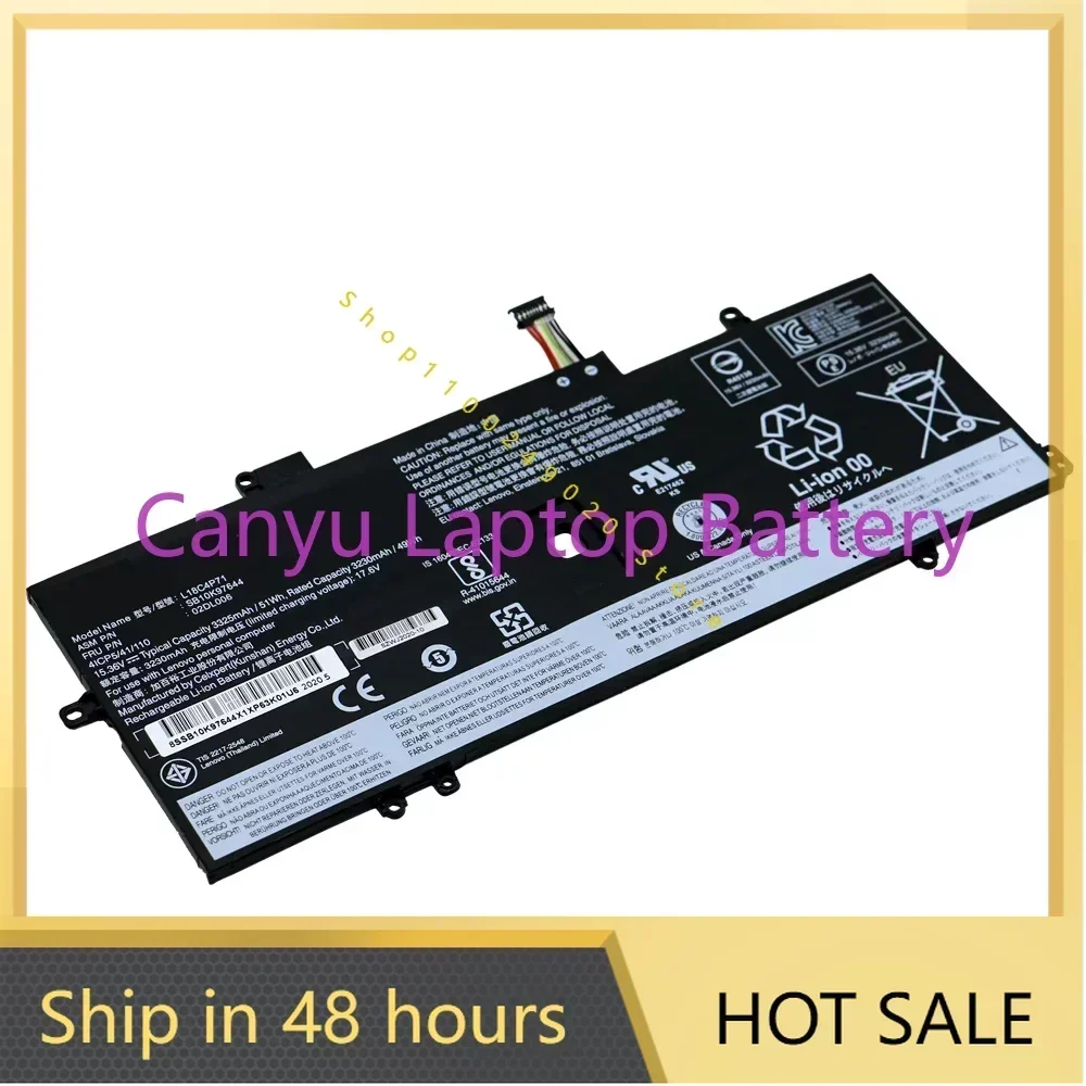 L18M4P72 для Lenovo Thinkpad X1C X1 Carbon 2019 год L18C4P71 L18L4P71 02DL006 SB10T83174 SKB10K97644 5B10W13931 аккумулятор для ноутбука
L18M4P72 для Lenovo Thinkpad X1C X1 Carbon 2019 год L18C4P71 L18L4P71 02DL006 SB10T83174 SKB10K97644 5B10W13931 аккумулятор для ноутбука