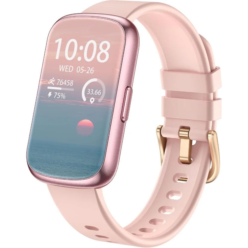 24/7 Health Tracker with Heart Rate, Blood Pressure, Oxygen Monitor, Sleep, Calories & Steps, Waterproof for Android & iPhone
24/7 Health Tracker with Heart Rate, Blood Pressure, Oxygen Monitor, Sleep, Calories & Steps, Waterproof for Android & iPhone