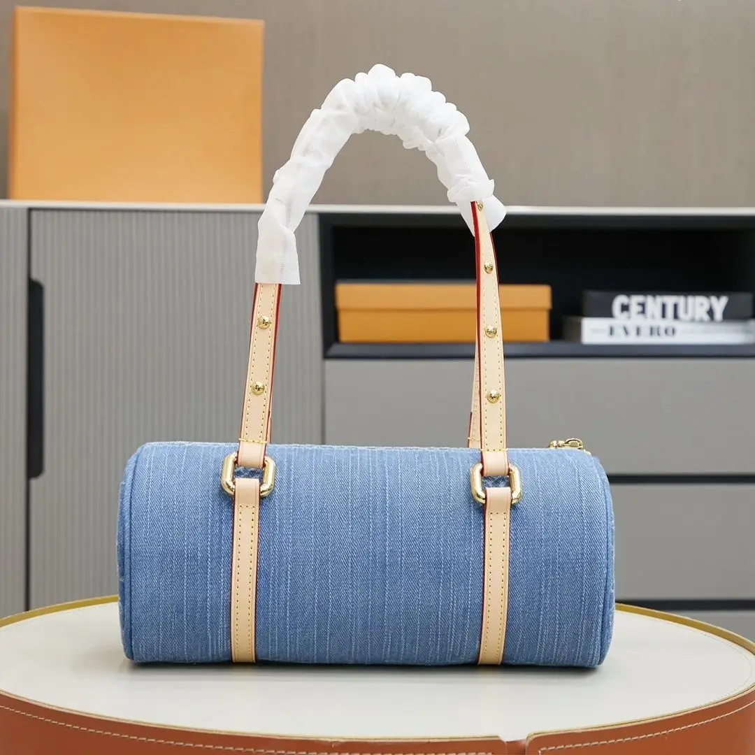Casual Style Denim Handbag Women's Crossbody Boston Bag Spring Trendy Versatile Shoulder Bag Lining Zipper
Casual Style Denim Handbag Women's Crossbody Boston Bag Spring Trendy Versatile Shoulder Bag Lining Zipper