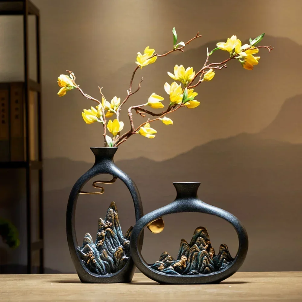 Creativity Japanese Style Feng Shui Wealth Vase Office Living Room Desktop Decoration Vases for Home Decor Accessories Art Gift
Creativity Japanese Style Feng Shui Wealth Vase Office Living Room Desktop Decoration Vases for Home Decor Accessories Art Gift