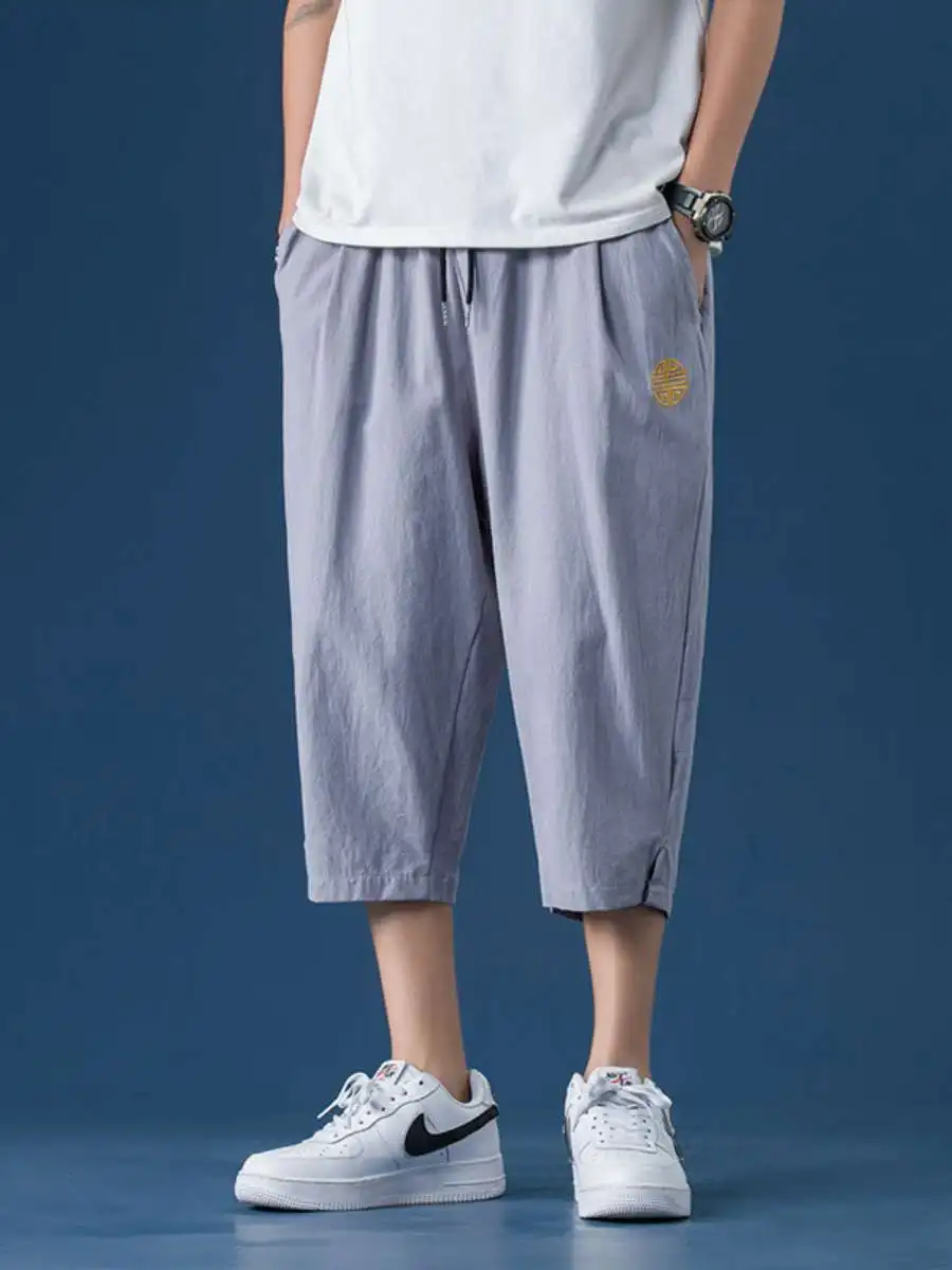 Новые мужские повседневные брюки из хлопка и льна, средняя посадка, укороченные (7/8), свободные, удобные, для ежедневной носки, прямой крой, без эластана, тонкая модель
Новые мужские повседневные брюки из хлопка и льна, средняя посадка, укороченные (7/8), свободные, удобные, для ежедневной носки, прямой крой, без эластана, тонкая модель