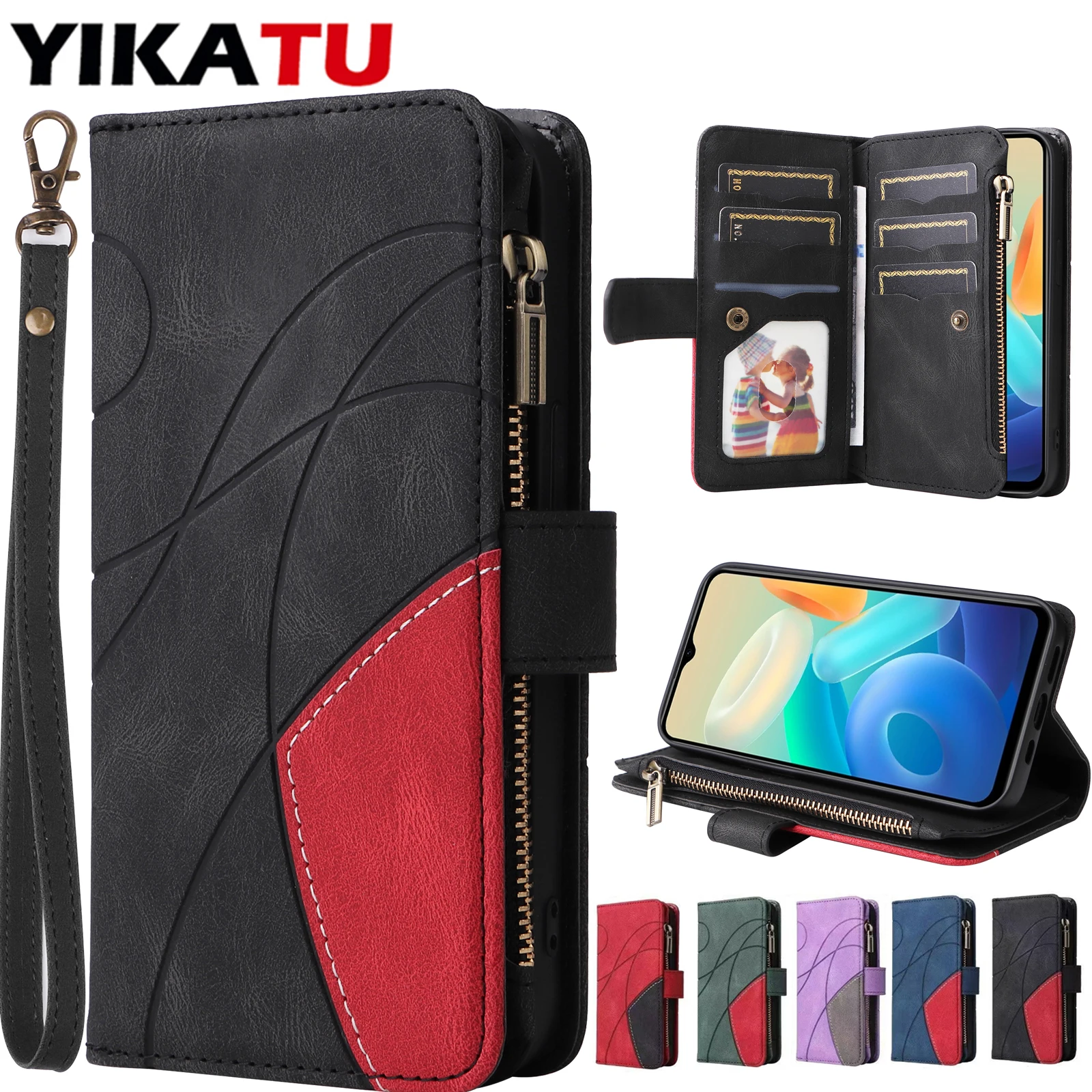 Magnetic Flip Wallet Leather Case For Motorola MOTO E13 E14 G04 G13 G14 G23 G24 G32 G53 G54 G73 G84 G85 5G Card Slot Funda Cover
Magnetic Flip Wallet Leather Case For Motorola MOTO E13 E14 G04 G13 G14 G23 G24 G32 G53 G54 G73 G84 G85 5G Card Slot Funda Cover