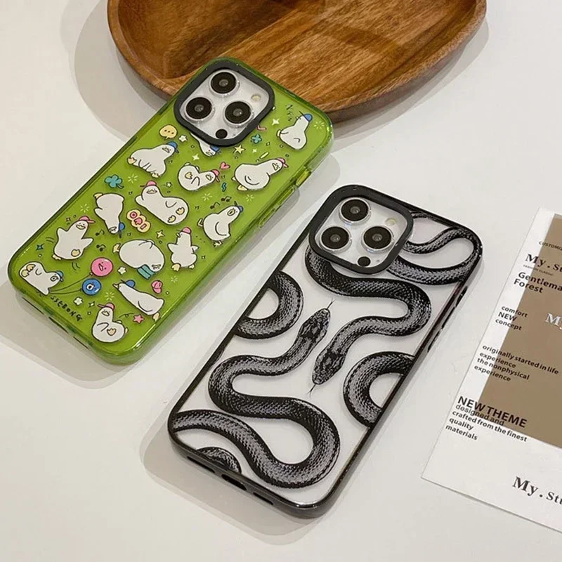 Upgrade Acrylic Border Snake Phone Case Cover for IPhone 11 12 13 14 15 16 Pro Max Case for IPhone 15 16 Pro Max
Upgrade Acrylic Border Snake Phone Case Cover for IPhone 11 12 13 14 15 16 Pro Max Case for IPhone 15 16 Pro Max