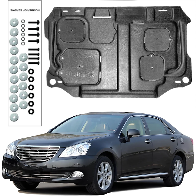 For Toyota CROWN 2010-2014 2.5L 3.0L Engine Guard Board Splash Shield Mud Fender Plate Cover Black Car Mudflap Mudapron Mudguard
For Toyota CROWN 2010-2014 2.5L 3.0L Engine Guard Board Splash Shield Mud Fender Plate Cover Black Car Mudflap Mudapron Mudguard