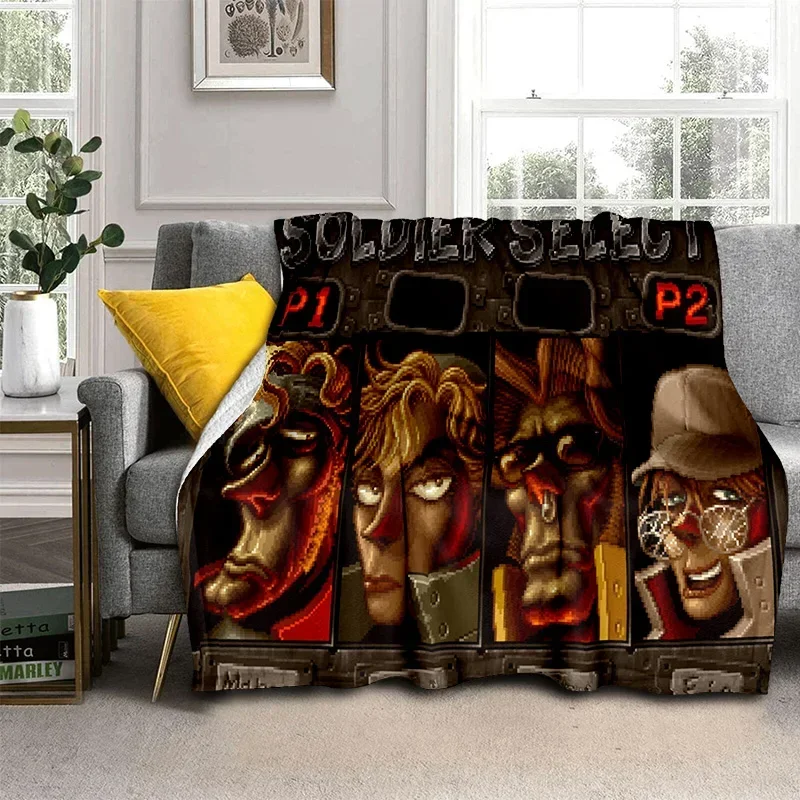 Retro Game Metal Slug Gamer Cartoon Blanket,Soft Throw Blanket for Home Bedroom Bed Sofa Picnic Travel Office Cover Blanket Kids
Retro Game Metal Slug Gamer Cartoon Blanket,Soft Throw Blanket for Home Bedroom Bed Sofa Picnic Travel Office Cover Blanket Kids