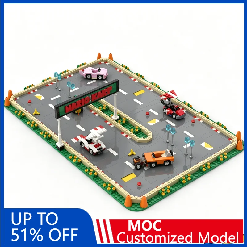 896PCS Mini Character Karts Building Blocks Diy Education Assembly Toy Game Themed Race Track Display Collection Christmas Gift
896PCS Mini Character Karts Building Blocks Diy Education Assembly Toy Game Themed Race Track Display Collection Christmas Gift