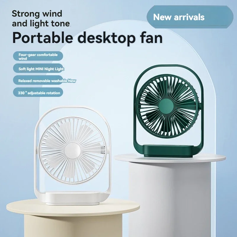2024 New Desktop Small Fan Office Portable Night Light Desktop 6 Inch Fan USB Power Storage Silent Detachable Fan
2024 New Desktop Small Fan Office Portable Night Light Desktop 6 Inch Fan USB Power Storage Silent Detachable Fan