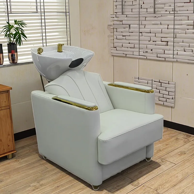 Luxury Platinum Beauty Shop Furniture Reclining Head Spa Shampoo Bed Modern Barber Shop Laundry Chair
Luxury Platinum Beauty Shop Furniture Reclining Head Spa Shampoo Bed Modern Barber Shop Laundry Chair
