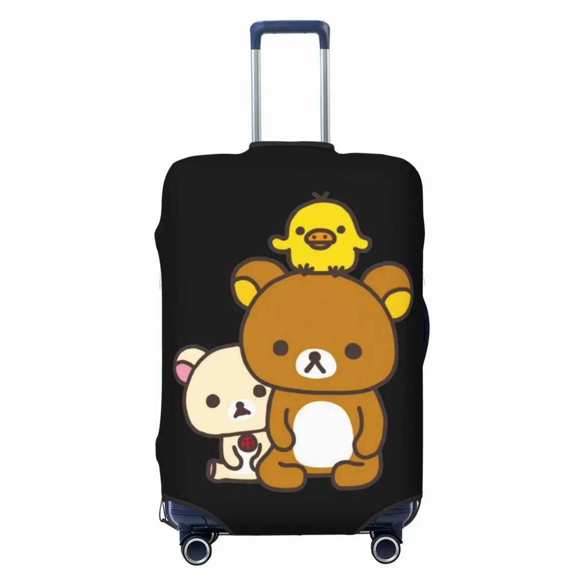 Custom Rilakkuma Kiiroitori Luggage Cover Protector Cute Travel Suitcase Covers for 18-32 Inch
Custom Rilakkuma Kiiroitori Luggage Cover Protector Cute Travel Suitcase Covers for 18-32 Inch