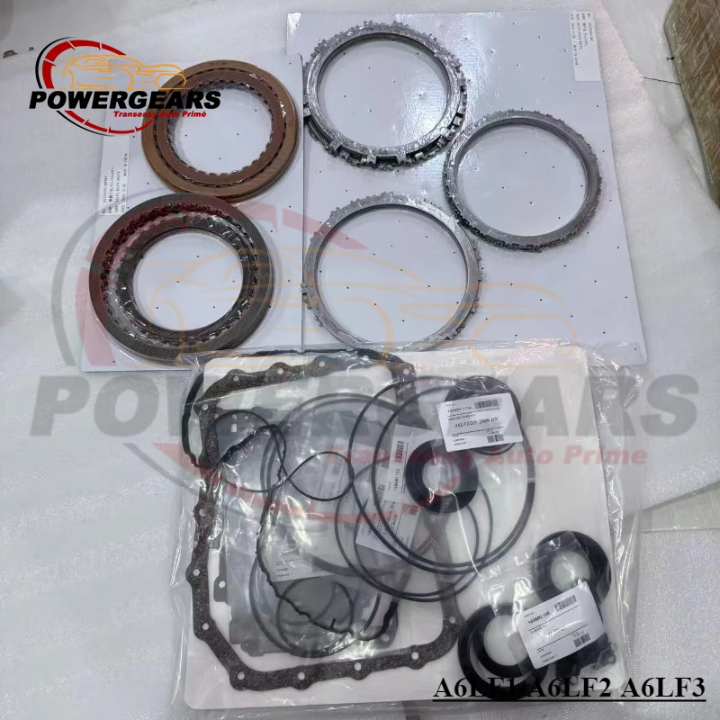 New A6LF3 Transmission Master Rebuild Kit Overhaul Clutch Discs Suit For Hyundai AVANTE Kia CARENS B-SUV A6LF2 A6LF1
New A6LF3 Transmission Master Rebuild Kit Overhaul Clutch Discs Suit For Hyundai AVANTE Kia CARENS B-SUV A6LF2 A6LF1
