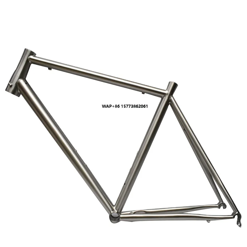 Рама велосипеда из титанового сплава для титанового дорожного велосипеда 700C GR9 C с ободным тормозным велосипедом
Рама велосипеда из титанового сплава для титанового дорожного велосипеда 700C GR9 C с ободным тормозным велосипедом