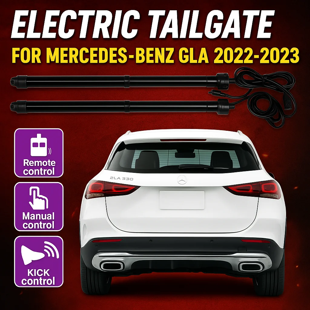 Car Electric Tailgate Modified Auto Tailgate Intelligent Power Operated Trunk Automatic Lifting Door For Mercedes-Benz GLC 16-19
Car Electric Tailgate Modified Auto Tailgate Intelligent Power Operated Trunk Automatic Lifting Door For Mercedes-Benz GLC 16-19