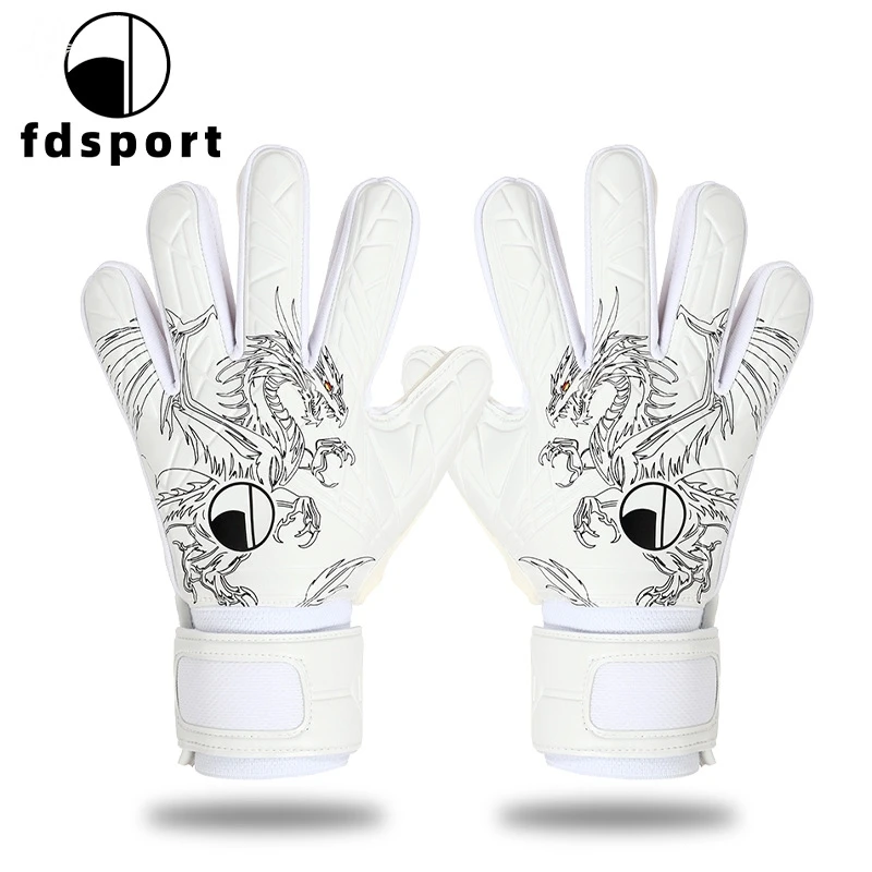 FDSPORT Dragon Print Thick Latex Goalkeeper Gloves with Finger Save, Anti-Slip Soccer Goalie Gloves for Kids Adults Training
FDSPORT Dragon Print Thick Latex Goalkeeper Gloves with Finger Save, Anti-Slip Soccer Goalie Gloves for Kids Adults Training