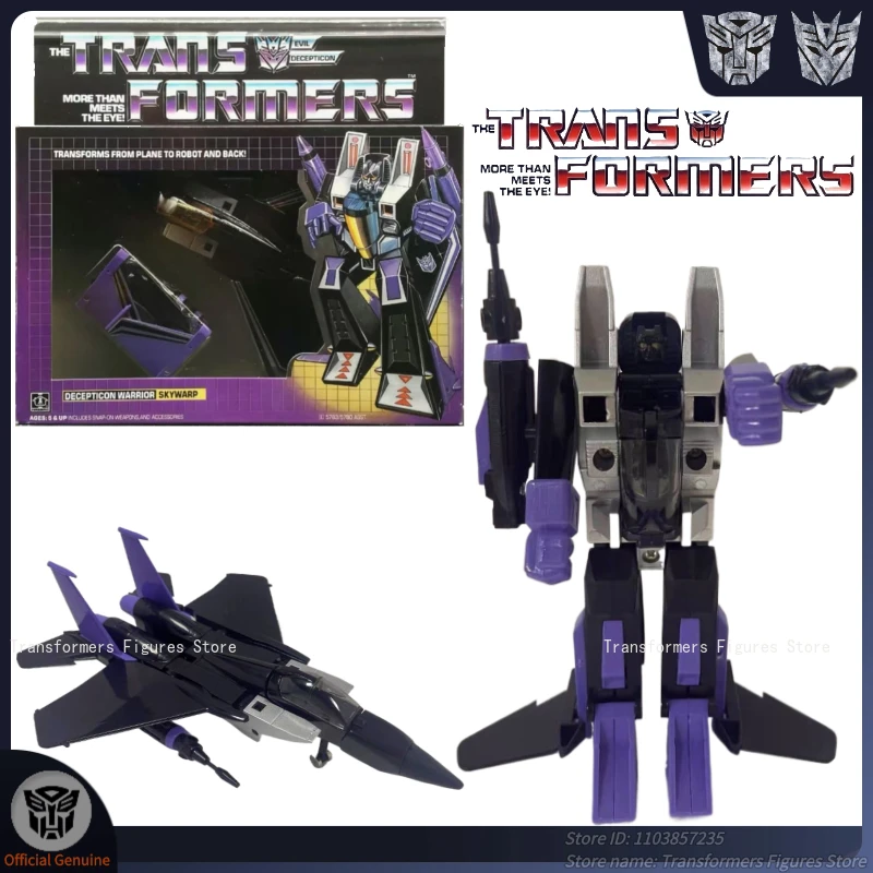 In Stock Classic Brand New Transformers G1-Skywarp Cartoon Movie Figure Model Anime Action Deformation Robot Toys Festival Gifts
In Stock Classic Brand New Transformers G1-Skywarp Cartoon Movie Figure Model Anime Action Deformation Robot Toys Festival Gifts