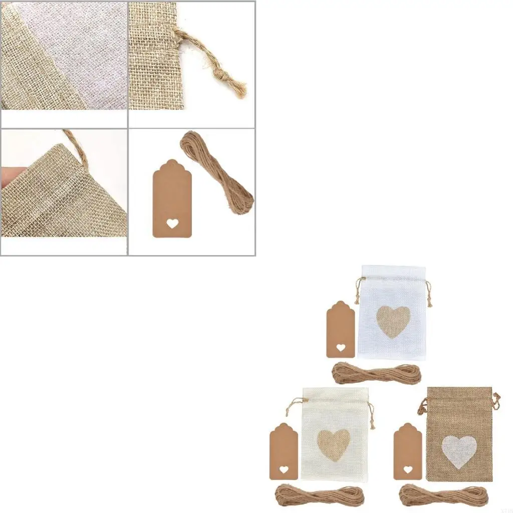 Assorted 51pcs Burlap Bag Set Fashionable Love Heart Packaging Bag Gift Pouches
Assorted 51pcs Burlap Bag Set Fashionable Love Heart Packaging Bag Gift Pouches