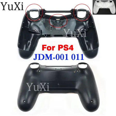 1Pc Bottom Housing Shell For PS4 Wireless Gamepad Controller Black White Back Shell Case For Playstation 4 JDM JDS 001 010  011