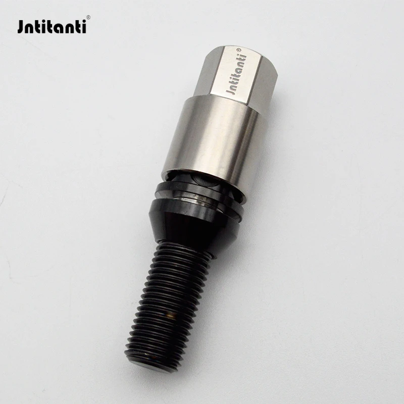 Jntitanti Anti-Theft Hollow Head Floating Cone Seat Gr.5 Titanium Wheel Bolt M14x1.25 for BMW MINI SUPRA Wheel withTitanium Key
Jntitanti Anti-Theft Hollow Head Floating Cone Seat Gr.5 Titanium Wheel Bolt M14x1.25 for BMW MINI SUPRA Wheel withTitanium Key