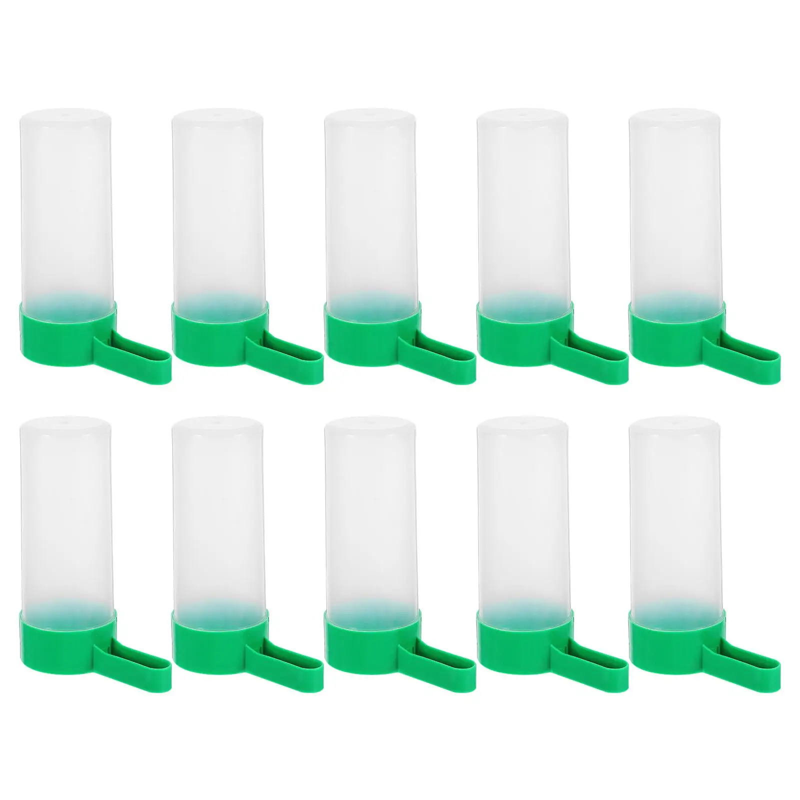10PCS Automatic Bird Parrot Feeding Cup Parrot Drinking Cup Portable Feeder Cup Bird Supplies - Size L (Green)
10PCS Automatic Bird Parrot Feeding Cup Parrot Drinking Cup Portable Feeder Cup Bird Supplies - Size L (Green)