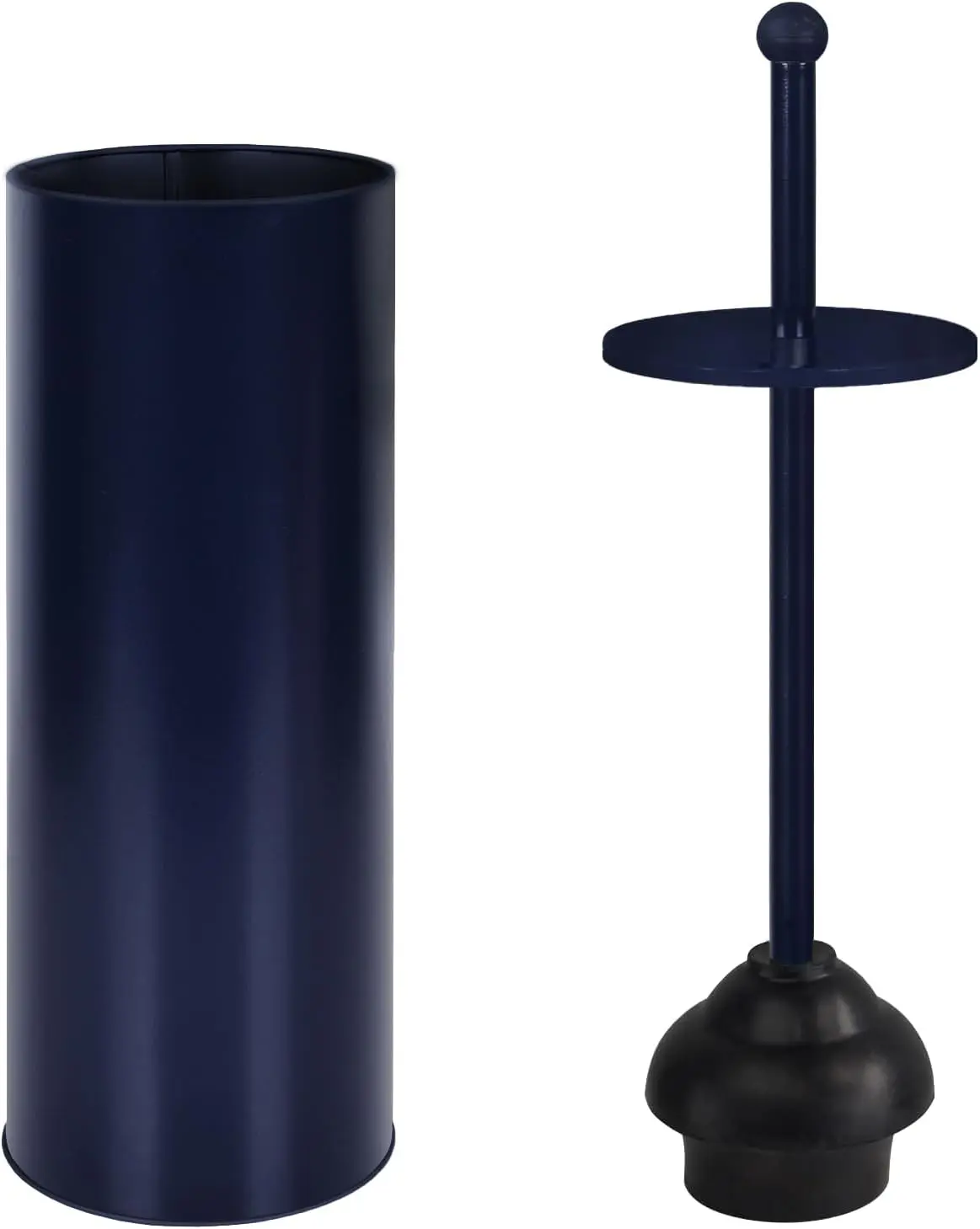 Toilet Plunger with Holder for Bathroom, Heavy Duty Suction Cup, Household Essentials, Matte Navy
Toilet Plunger with Holder for Bathroom, Heavy Duty Suction Cup, Household Essentials, Matte Navy