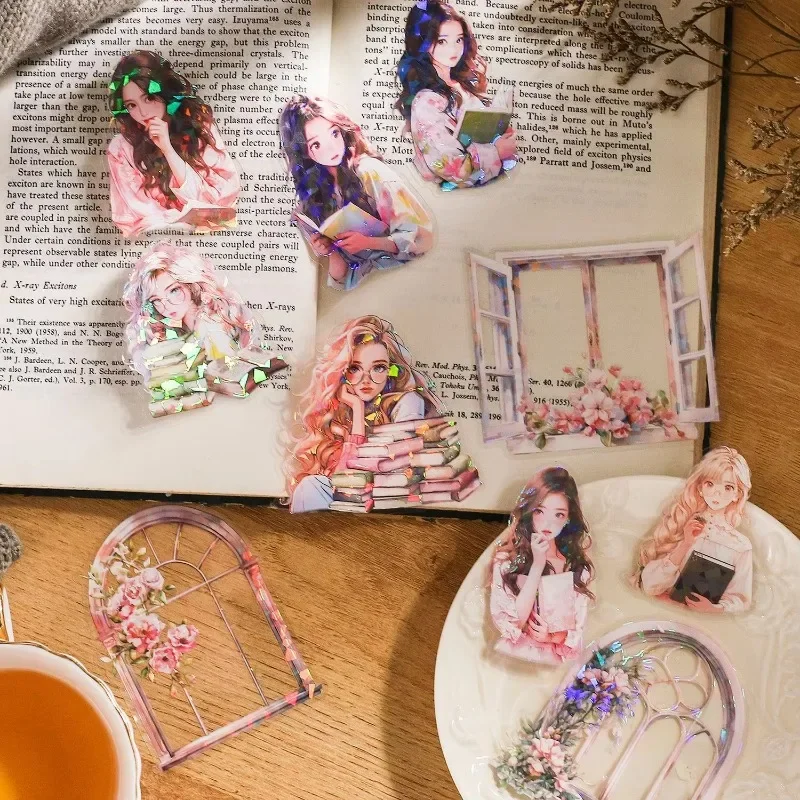 10Sheets Per Pack Stickers literary girl character bare handmade account DIY Supplies Decoration Sea Book Scrapbook 158*112mm
10Sheets Per Pack Stickers literary girl character bare handmade account DIY Supplies Decoration Sea Book Scrapbook 158*112mm