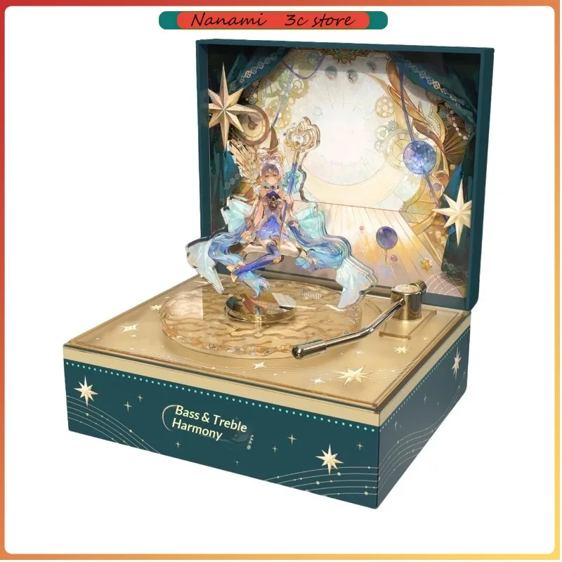 New Bayin Qixiang Bluetooth Audio Luo Tianyi Limited Edition Gold Foil Material 360° Stereo Bluetooth Speaker Atmosphere Gifts
New Bayin Qixiang Bluetooth Audio Luo Tianyi Limited Edition Gold Foil Material 360° Stereo Bluetooth Speaker Atmosphere Gifts