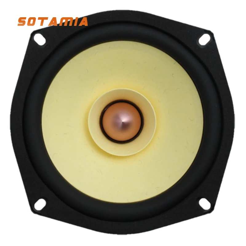 SOTAMIA 1PCS Square 5.25 Inch Full Range Speaker Cotton and Linen Fiber Fever Grade Phase Cone Tweeter Cup DIY Bluetooth Speaker
SOTAMIA 1PCS Square 5.25 Inch Full Range Speaker Cotton and Linen Fiber Fever Grade Phase Cone Tweeter Cup DIY Bluetooth Speaker