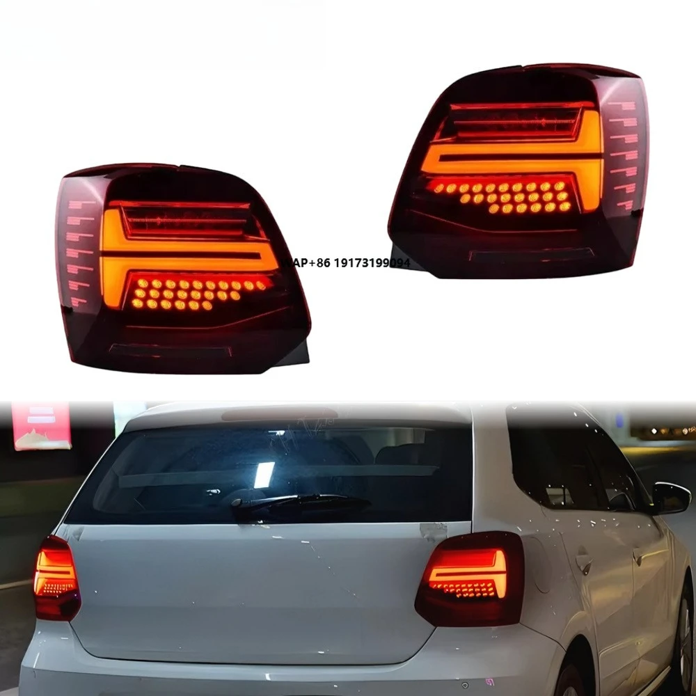 Polo Taillights 2011-2018 LED Car Taillamps Upgrade Rear Back Design LED Rear Lamps Plug and Play for
Polo Taillights 2011-2018 LED Car Taillamps Upgrade Rear Back Design LED Rear Lamps Plug and Play for