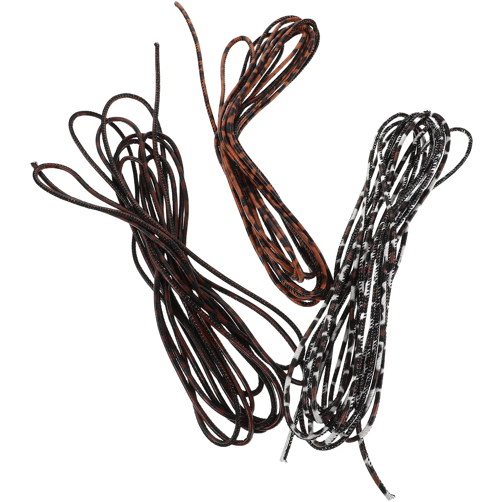 3Pcs Leopard Faux PU Cord 3mmx5m String for Jewelry Making Necklace Bracelet DIY Art Crafts Beading Supplies
3Pcs Leopard Faux PU Cord 3mmx5m String for Jewelry Making Necklace Bracelet DIY Art Crafts Beading Supplies