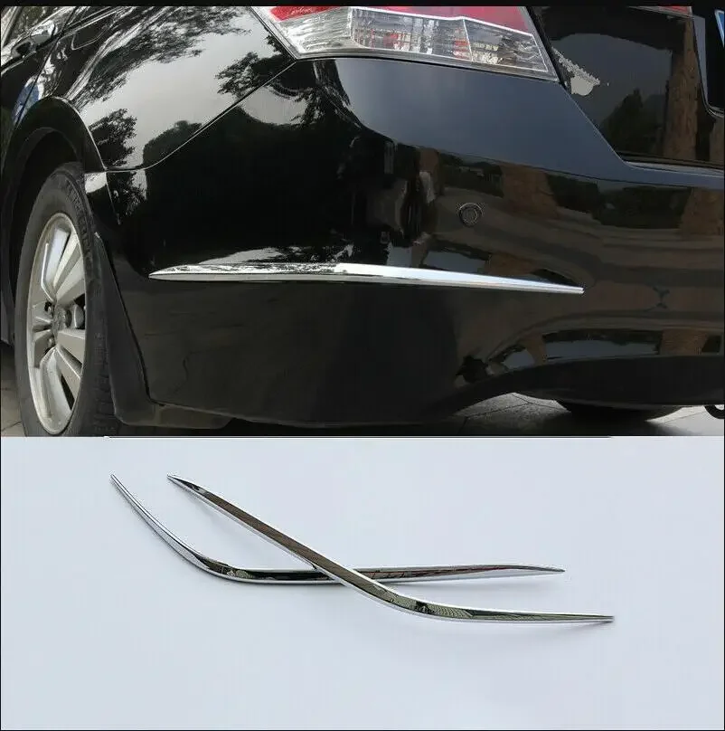 FOR Honda Accord 2008-2012 2pcs ABS chrome Rear Deflector Splitter Diffuser Bumper Trim car acesssories
FOR Honda Accord 2008-2012 2pcs ABS chrome Rear Deflector Splitter Diffuser Bumper Trim car acesssories