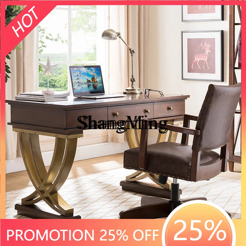 CL wood study desk light luxury simple modern home writing desk long
CL wood study desk light luxury simple modern home writing desk long