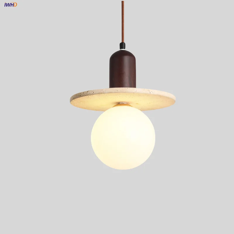 IWHD White Glass LED Pendant Lights Bar Hallway Restaurant Round Yellow Cave Stone Wabi Sabi Wood Home Decor Hang Lamp Luminaire
IWHD White Glass LED Pendant Lights Bar Hallway Restaurant Round Yellow Cave Stone Wabi Sabi Wood Home Decor Hang Lamp Luminaire