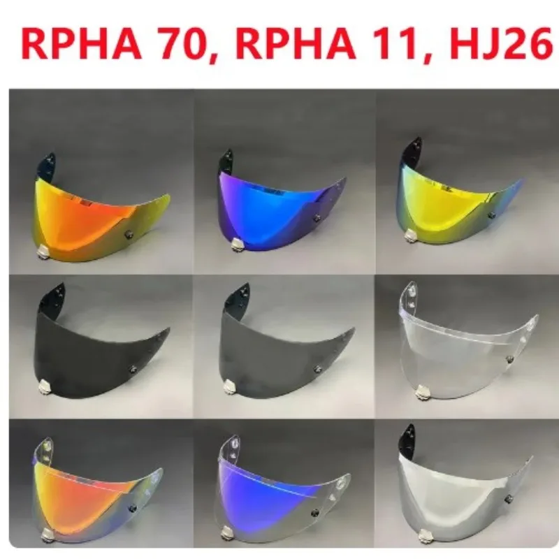 For HJ-26 Helmet Visor for HJC RPHA 70 RPHA 11 HJ-26 ST Motorcycle Helmet Shield Universal Size Sunscreen Moto Accessories
For HJ-26 Helmet Visor for HJC RPHA 70 RPHA 11 HJ-26 ST Motorcycle Helmet Shield Universal Size Sunscreen Moto Accessories