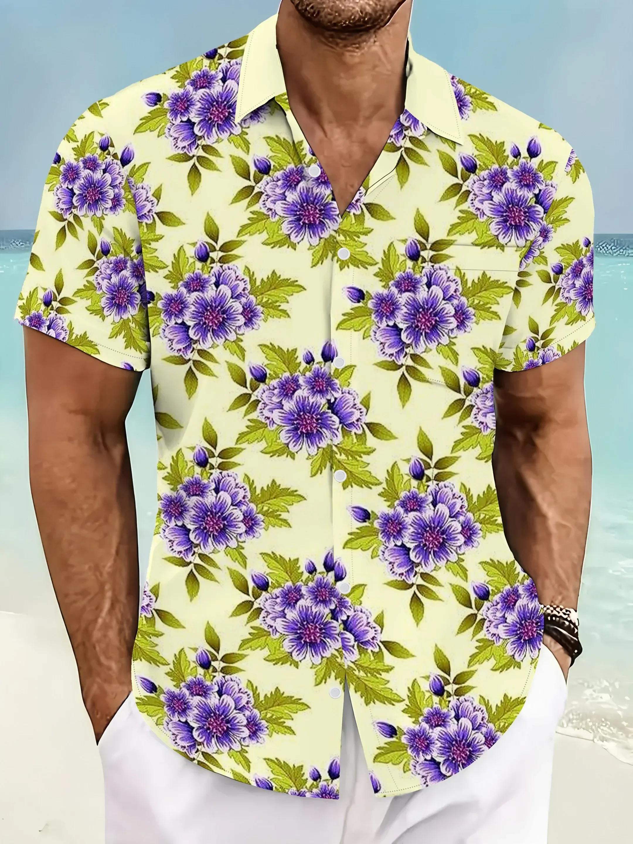 Summer Casual Men's Hawaiian Shirt 2026 Fashion Trend Man Women Short Sleeve Vibrant Beach Party Print Holiday Outfit Shirts
Summer Casual Men's Hawaiian Shirt 2026 Fashion Trend Man Women Short Sleeve Vibrant Beach Party Print Holiday Outfit Shirts