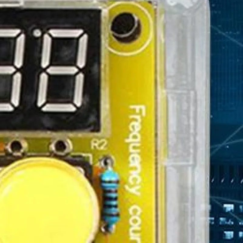 Digital Frequency Counter Module DIY Kits 1Hz-50MHz Crystal Oscillator Frequency Counter Tester with Shell Case
Digital Frequency Counter Module DIY Kits 1Hz-50MHz Crystal Oscillator Frequency Counter Tester with Shell Case