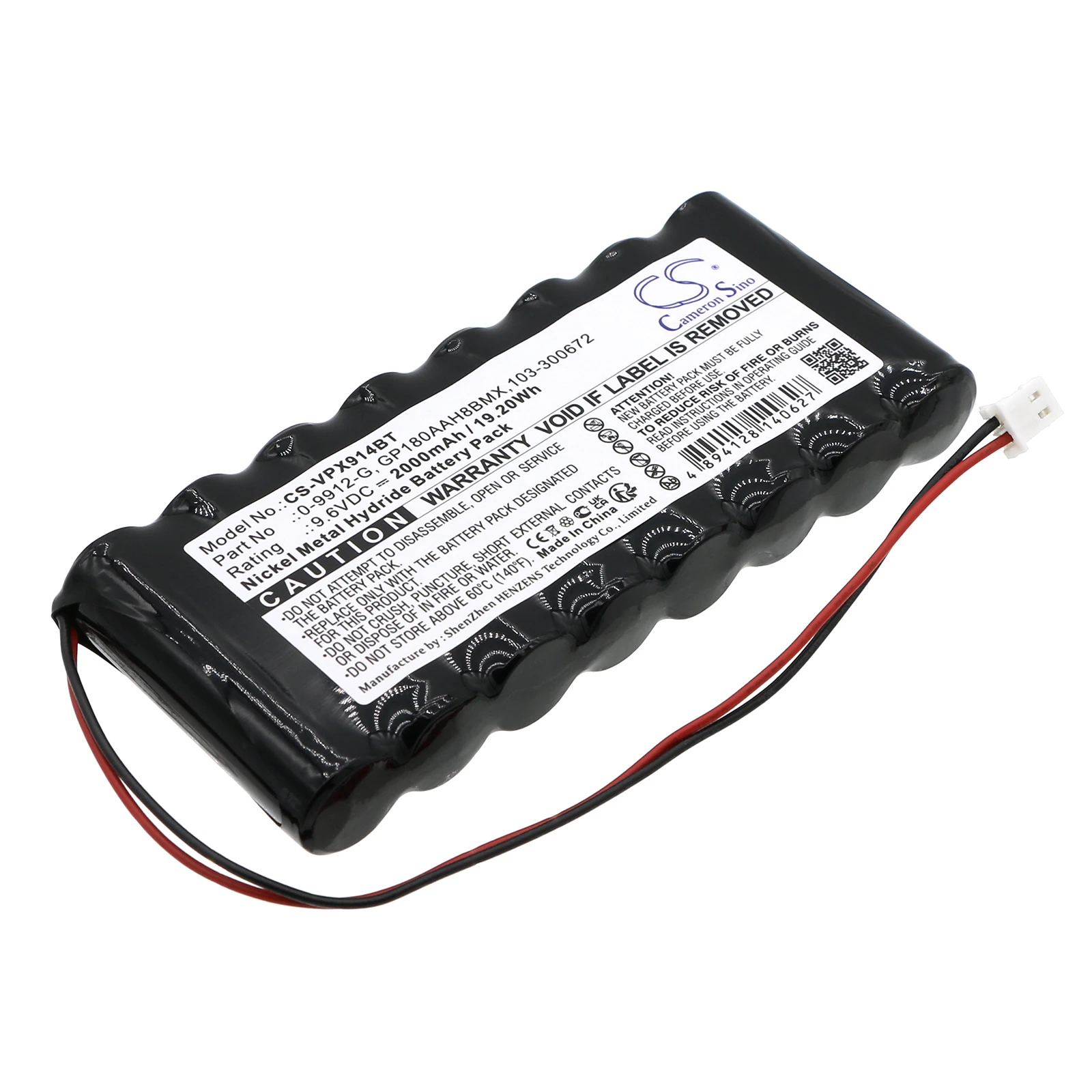 9.6V 2000mAh Alarm System Battery for Visonic Powermax Pro Control Panel, Amber Select, GT64, AmberLink Emergency Response +TOOL
9.6V 2000mAh Alarm System Battery for Visonic Powermax Pro Control Panel, Amber Select, GT64, AmberLink Emergency Response +TOOL