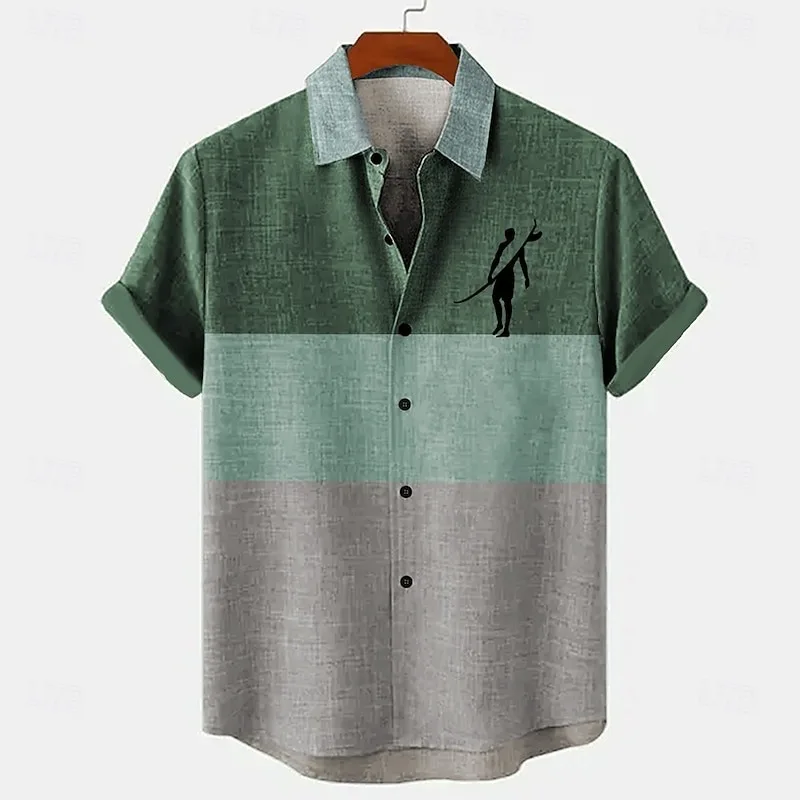 Men's Surfing Linen Shirt Summer Hawaiian Button Up Short Sleeve O-neck Vintage Tops 2026 Casual Loose Lapel Collar Man Clothing
Men's Surfing Linen Shirt Summer Hawaiian Button Up Short Sleeve O-neck Vintage Tops 2026 Casual Loose Lapel Collar Man Clothing