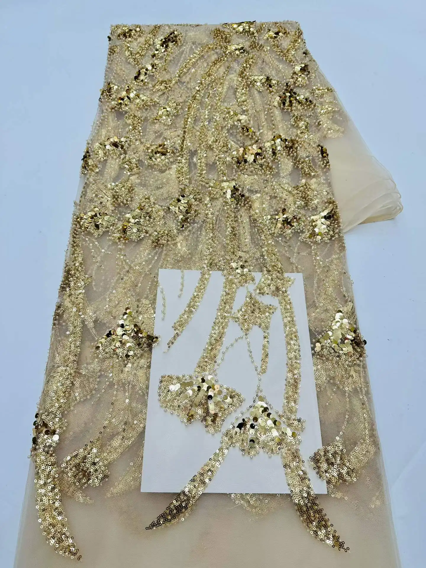 African Lace Fabric 2026 Sequins Tulle Evening Dresses for Women Embroidery Beads French Fashion Mesh Fabrics Cloth Sewing
African Lace Fabric 2026 Sequins Tulle Evening Dresses for Women Embroidery Beads French Fashion Mesh Fabrics Cloth Sewing