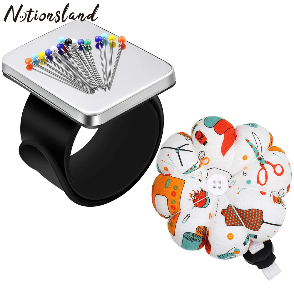 2pcs/set Pin Cushion Holders Wrist Pin Cushions&Magnetic Wrist Sewing Pincushion Wearable Pincushions for DIY Craft Hair Clip
2pcs/set Pin Cushion Holders Wrist Pin Cushions&Magnetic Wrist Sewing Pincushion Wearable Pincushions for DIY Craft Hair Clip