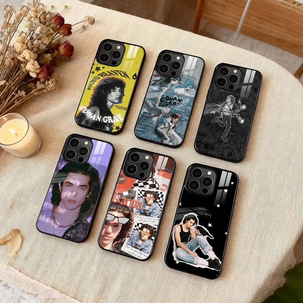 C-Conan Singer G-GrayS Phone Case For iPhone 17 16 15 14 13 12 Pro Max Plus for Magsafe Mirror Wireless Magnetic Cover
C-Conan Singer G-GrayS Phone Case For iPhone 17 16 15 14 13 12 Pro Max Plus for Magsafe Mirror Wireless Magnetic Cover