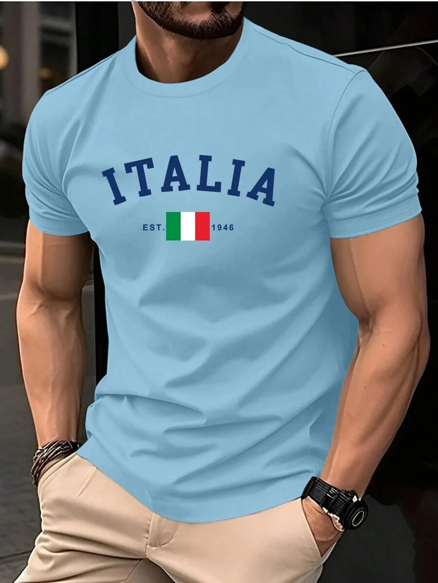 Solid Color Men's T-Shirt Outdoor Trendy Summer Short Sleeve Top Solid Color T-Shirt Style Plus OverSize Loose Men's Clothing
Solid Color Men's T-Shirt Outdoor Trendy Summer Short Sleeve Top Solid Color T-Shirt Style Plus OverSize Loose Men's Clothing