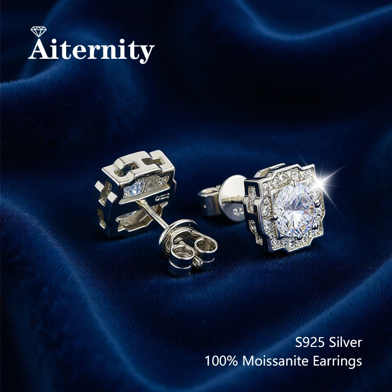 Aiternity 100% Pass Diamond Tester Pen Moissanite Stud Earrings 925 Sterling Silver D VVS1 With 2 GRA Certificates Moissanite
Aiternity 100% Pass Diamond Tester Pen Moissanite Stud Earrings 925 Sterling Silver D VVS1 With 2 GRA Certificates Moissanite