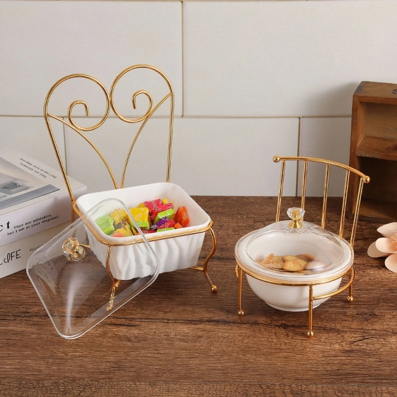 Elegant European Luxury Candy Dish With Sturdy Iron Frame And Clear Acrylic Design For Living Room Decors KXRE
Elegant European Luxury Candy Dish With Sturdy Iron Frame And Clear Acrylic Design For Living Room Decors KXRE