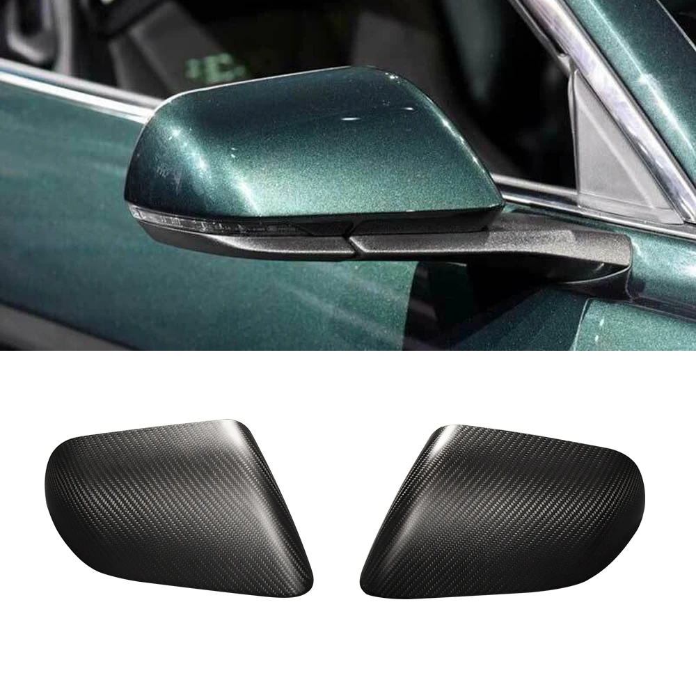 For Ford Mustang 2015-2020 Matte Carbon Fiber Car Rearview Mirror Cover Trim US Style With Light Cutout
For Ford Mustang 2015-2020 Matte Carbon Fiber Car Rearview Mirror Cover Trim US Style With Light Cutout