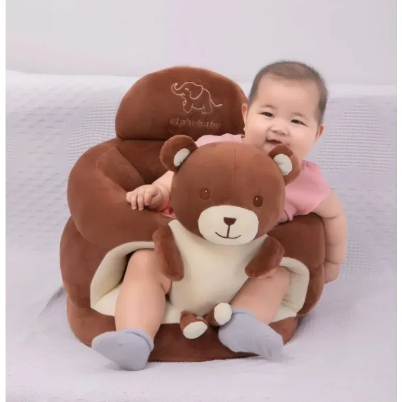 Детское обучающее сиденье с мультяшными животными, губка, чехол для детского дивана, плюшевый стул для кормления, портативное сиденье с мягкой подушкой 
Детское обучающее сиденье с мультяшными животными, губка, чехол для детского дивана, плюшевый стул для кормления, портативное сиденье с мягкой подушкой