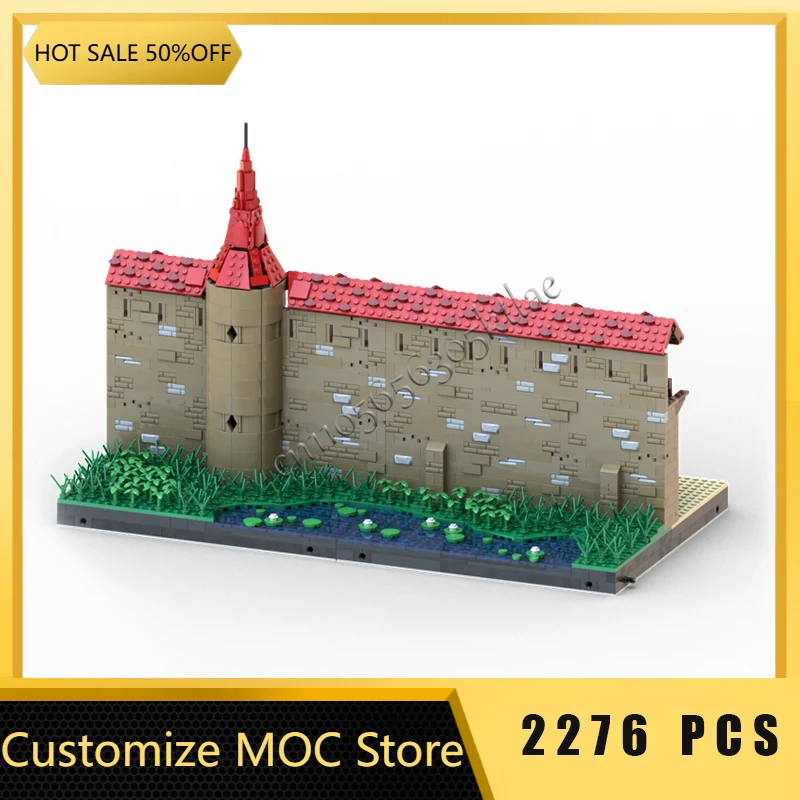 New 2276 PCS Hot Selling Moc Medieval Luxury City Wall Building Block Customize Diy Education Assembly Kids Toys Surprise Gifts
New 2276 PCS Hot Selling Moc Medieval Luxury City Wall Building Block Customize Diy Education Assembly Kids Toys Surprise Gifts