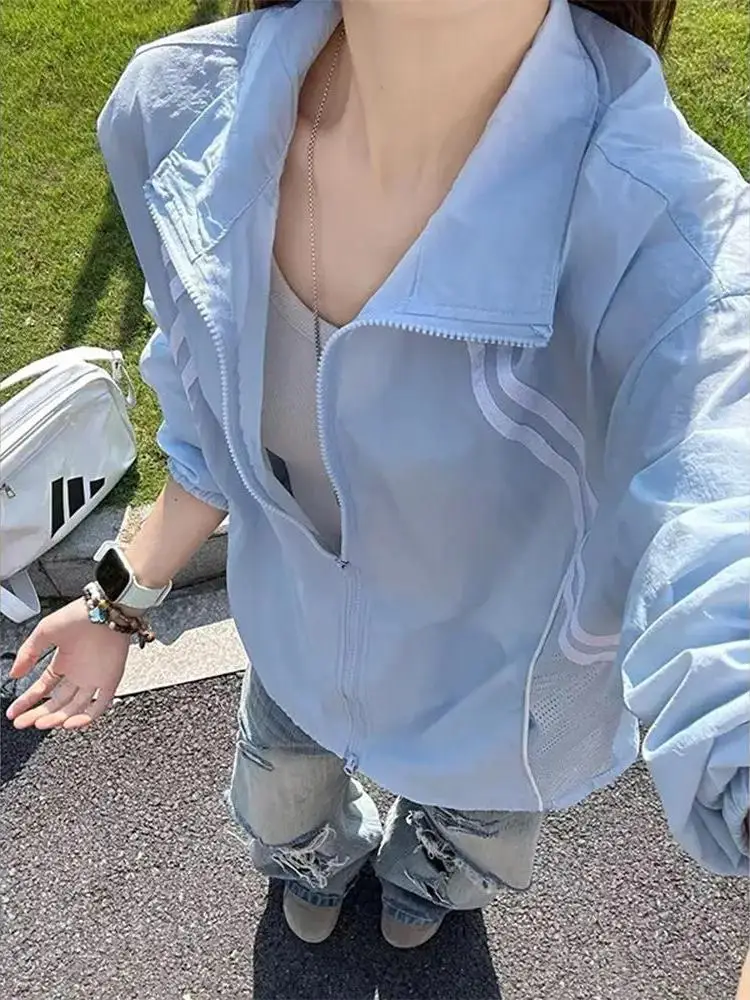 Couple's Summer Lightweight Breathable Quick Dry Outdoor Sports Sun Protection Clothing Ice Blue Men's Fashionable Outdoor Ja...
Couple's Summer Lightweight Breathable Quick Dry Outdoor Sports Sun Protection Clothing Ice Blue Men's Fashionable Outdoor Ja...