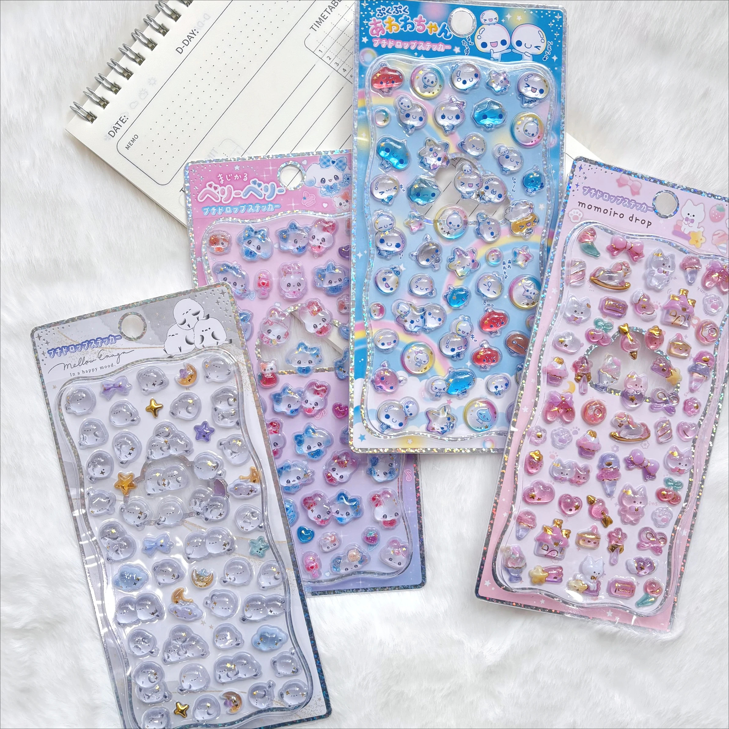 Hot New Relief animal 3D crystal stickers, DIY crafts, PVC cartoon animal stickers, decorative phone stickers
Hot New Relief animal 3D crystal stickers, DIY crafts, PVC cartoon animal stickers, decorative phone stickers