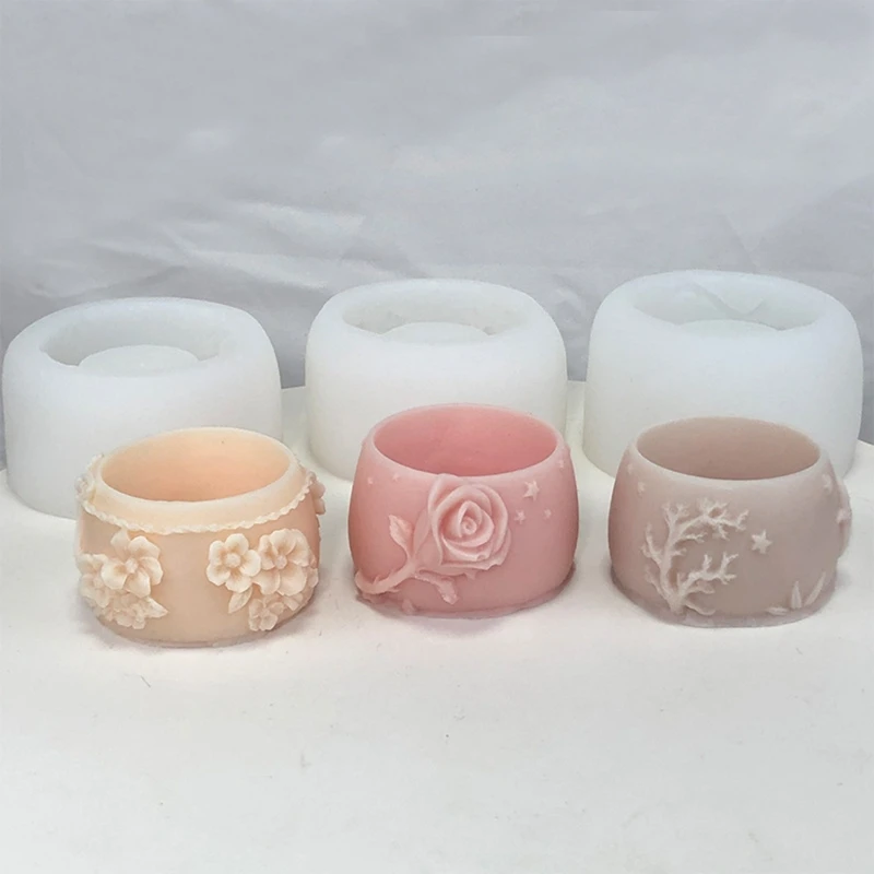 Plum Rose Geometric Flower Pot Cement Silicone Mold Plaster Succulent Flower Pot Decoration Planting Potted Mold 40GB
Plum Rose Geometric Flower Pot Cement Silicone Mold Plaster Succulent Flower Pot Decoration Planting Potted Mold 40GB